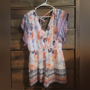 Beautiful Floral Romper